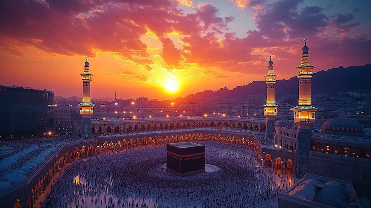 Holy Kaaba in Makkah
